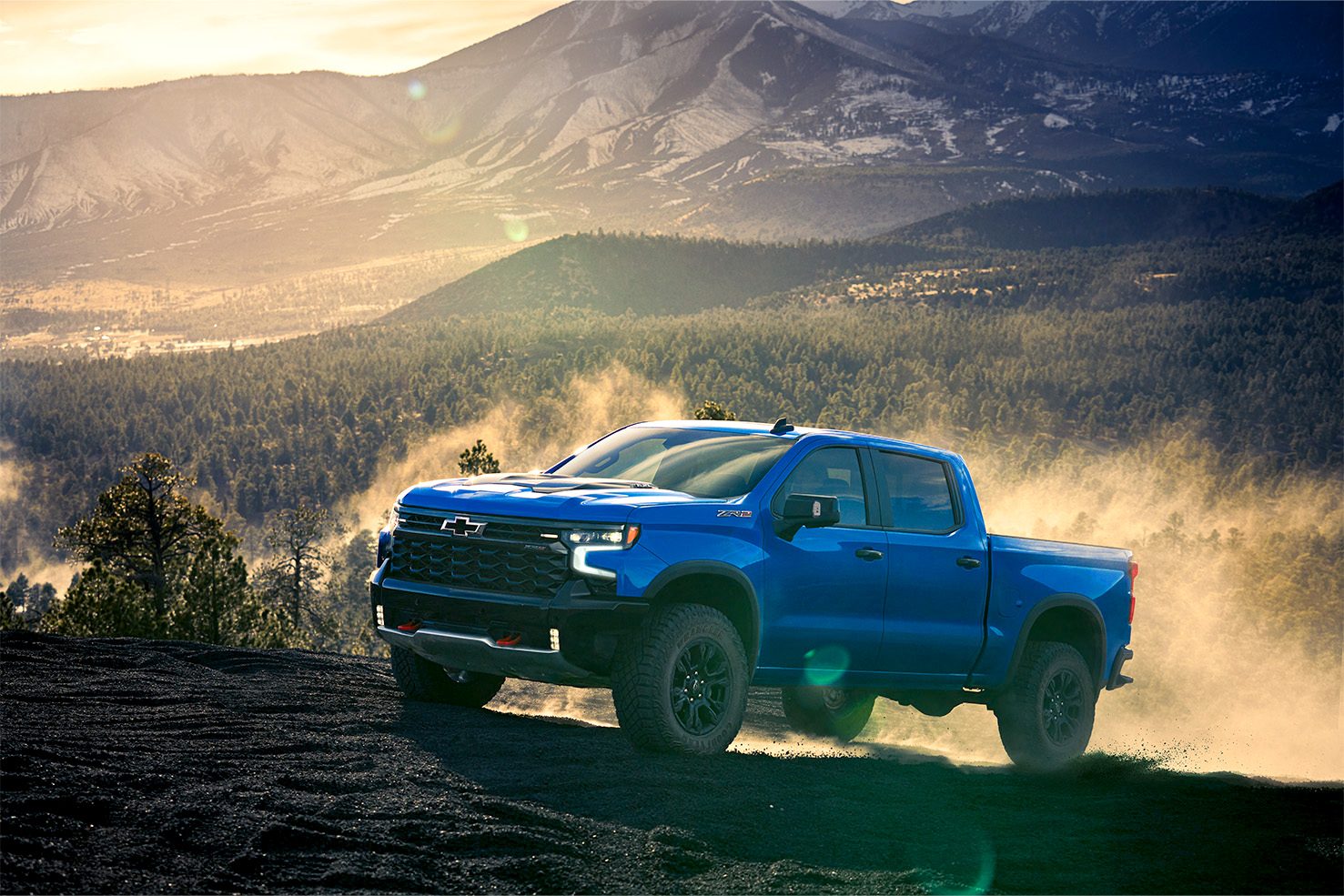 Chevrolet Silverado ZR2 in action